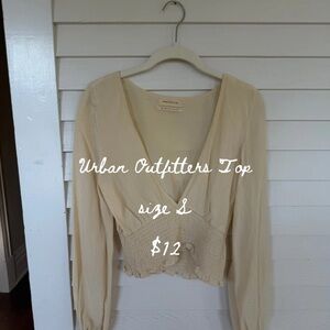 Urban Outfitters Cream Blouse